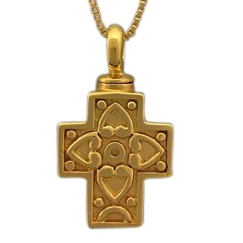 Filigree Cross Cremation Jewelry II